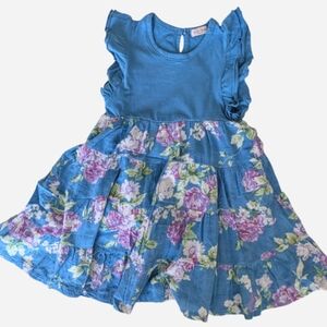 Vintage Korean Floral Dress
